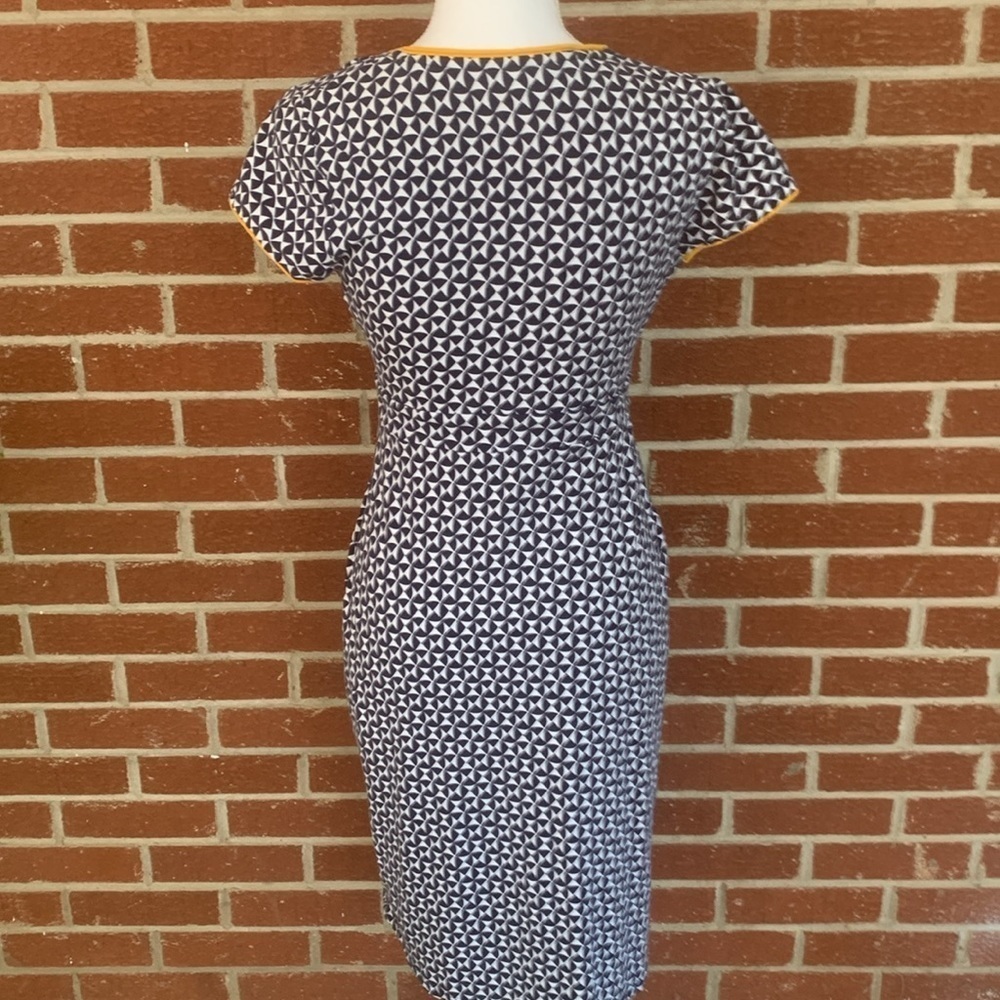 Boden navy and white dress>> original price 33.00! - Picture 5 of 6